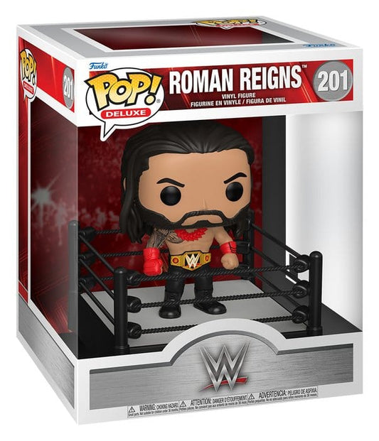 WWE POP! Deluxe Vinyl Figur Roman Reigns in Ring 9 cm Image 2