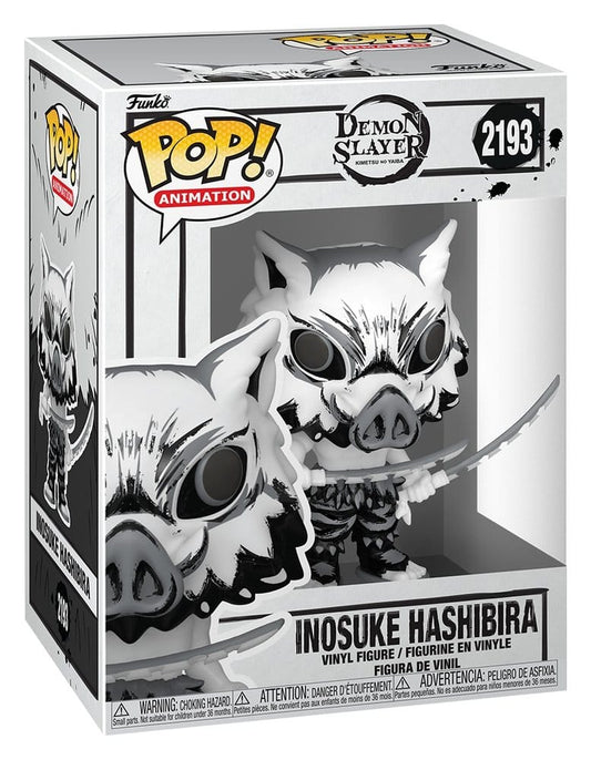Demon Slayer: Kimetsu no Yaiba POP! Animation Vinyl Figuren Inosuke(Sumi-Ink) 9 cm Image 2