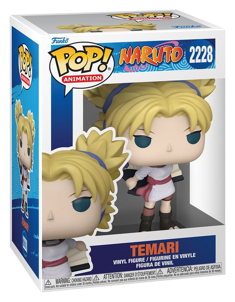Naruto Classic POP! Animation Vinyl Figur Temari 9 cm Image 2