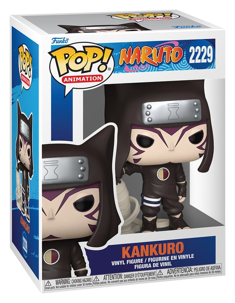 Naruto Classic POP! Animation Vinyl Figur Kankuro 9 cm Image 2