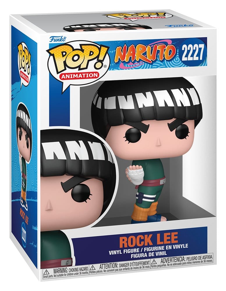 Naruto Classic POP! Animation Vinyl Figur Rock Lee 9 cm Image 2