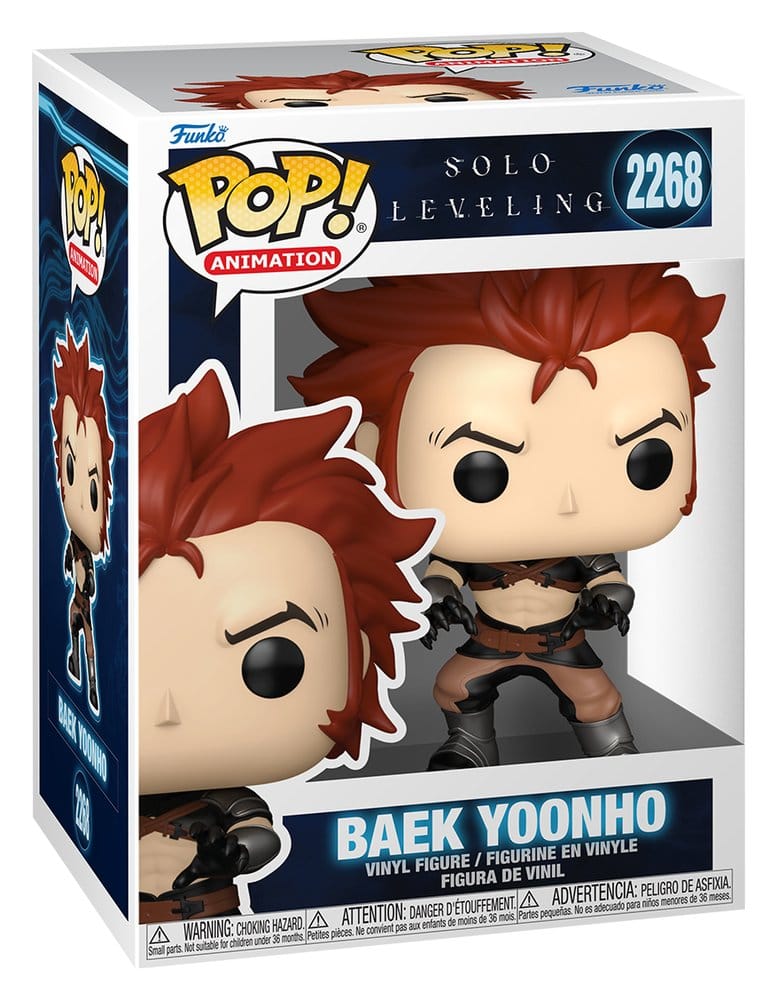Solo Leveling POP! Animation Vinyl Figur Baek Yoonho 9 cm Image 2