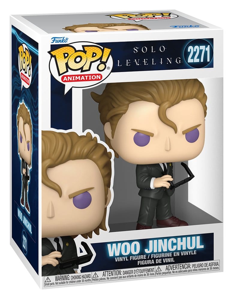 Solo Leveling POP! Animation Vinyl Figur Woo Jinchul 9 cm Image 2