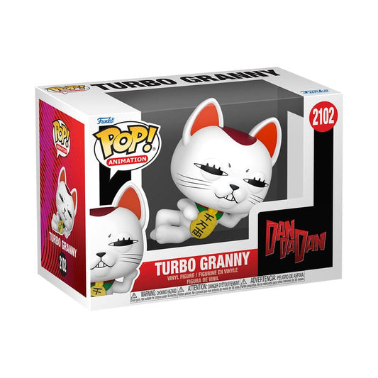 Dandadan POP! Animation Vinyl Figur Turbo Granny Cat 9 cm Image 2