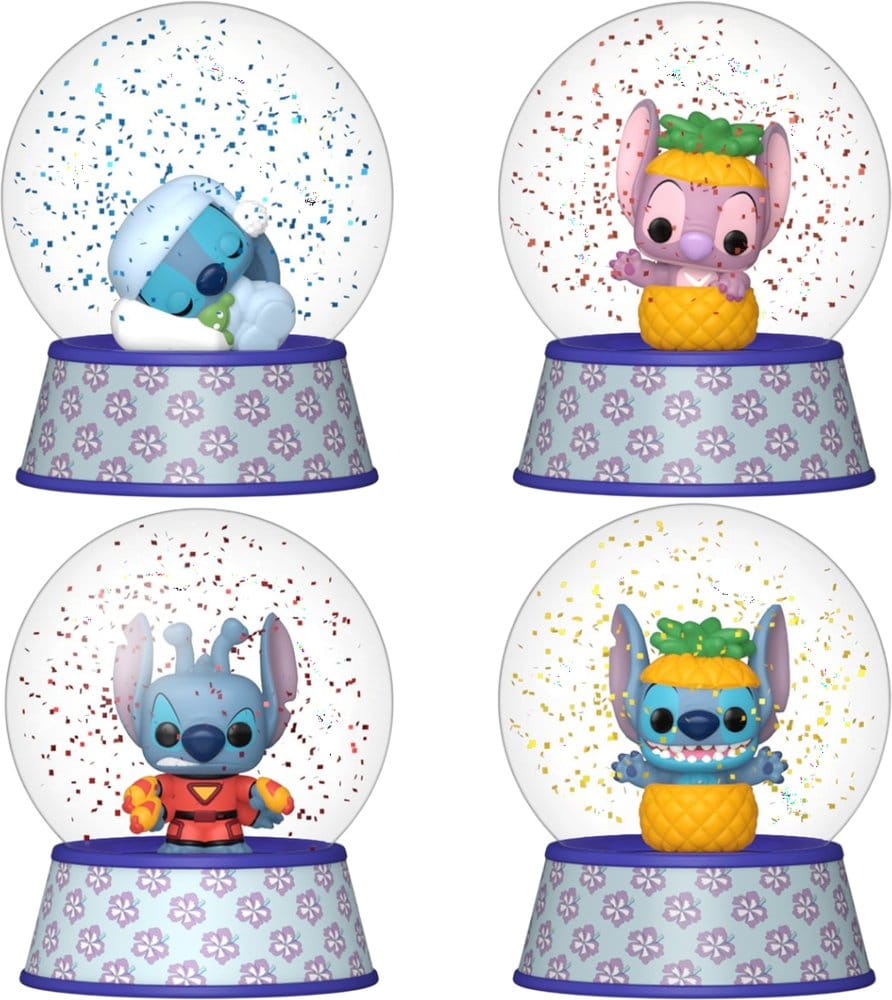 Lilo & Stitch Mystery Minis Minifiguren Glitter Globes PDQ 5 cm Display (12) Image