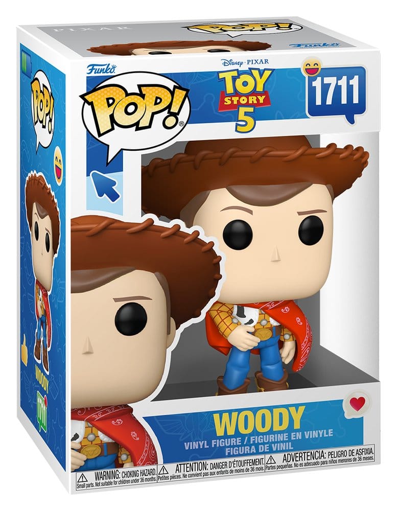 Toy Story 5 POP! Disney Vinyl Figuren Woody 9 cm Image 2