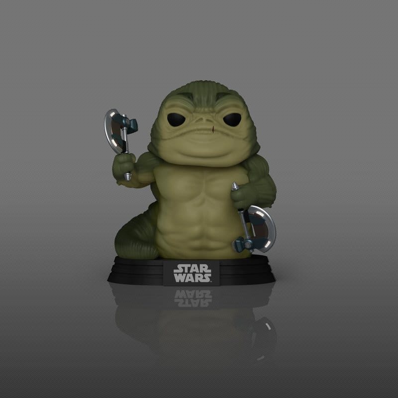 Star Wars: The Mandalorian and Grogu POP! Vinyl Figur Rotta the Hutt (Glow) 9 cm Image 4