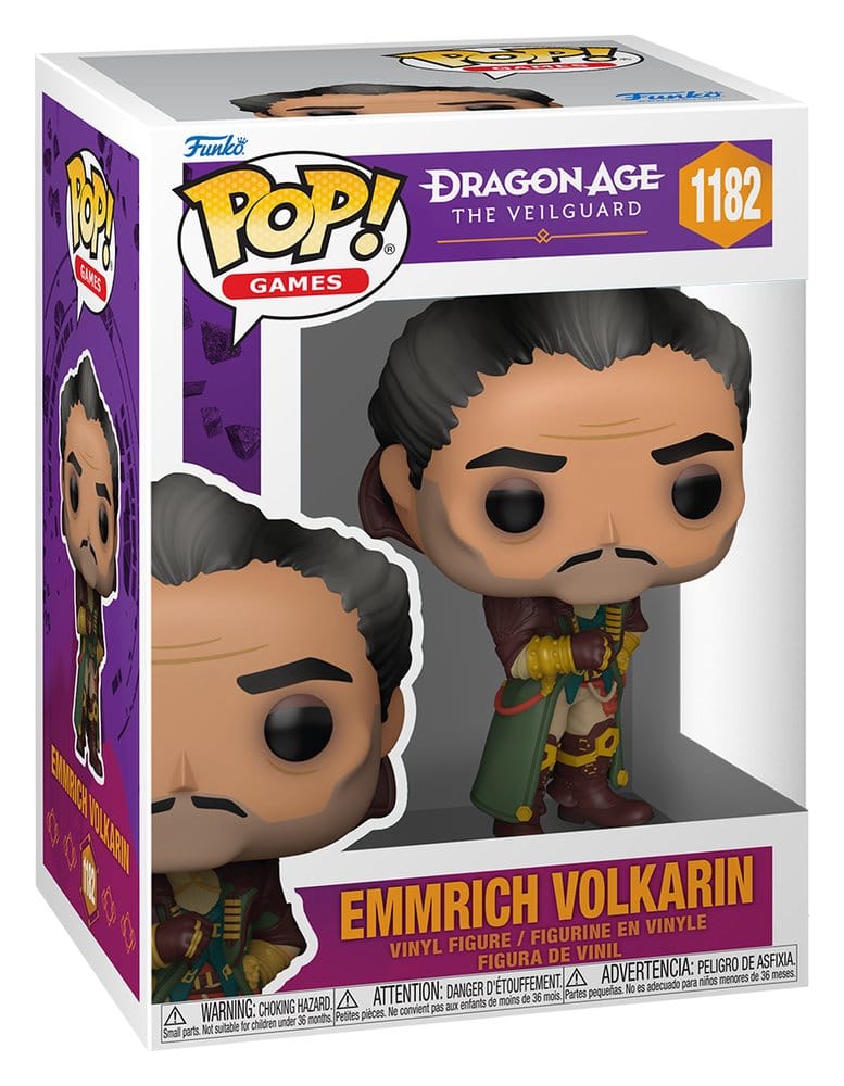 Dragon Age: The Veilguard POP! Games Vinyl Figur Emmrich Volkarin 9 cm Image 2