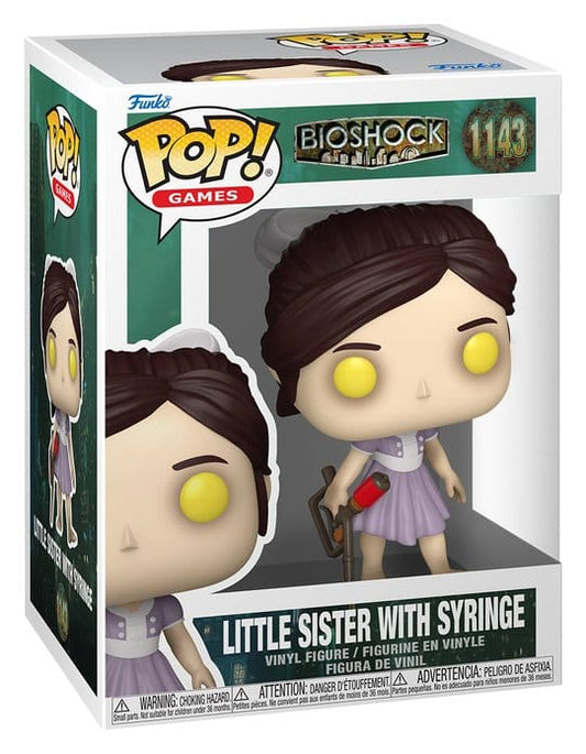 Bioshock POP! Games Vinyl Figur Little Sister w/Syringe 9 cm Image 2