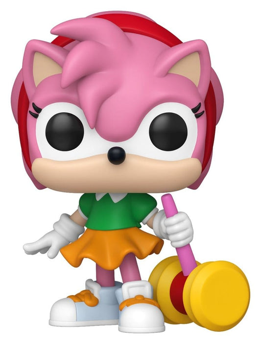 Sonic - The Hedgehog POP! Games Vinyl Figuren Amy Rose with Piko Hammer with Chase 9 cm Sortiment (6) Image 2