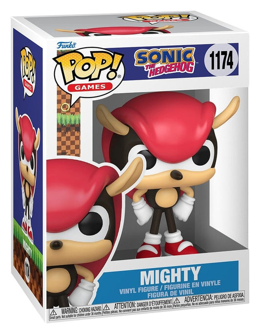 Sonic - The Hedgehog POP! Movies Vinyl Figuren Mighty the Armadillo 9 cm Image 2
