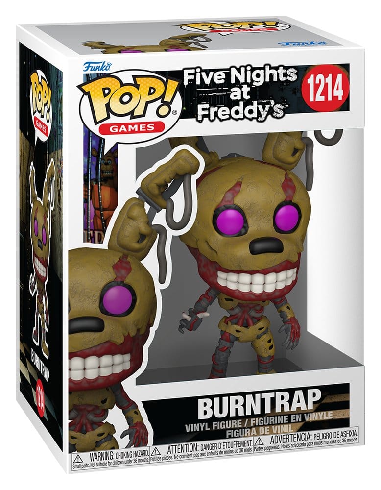Five Nights at Freddy's POP! Games Vinyl Figur Burntrap 9 cm Image 2