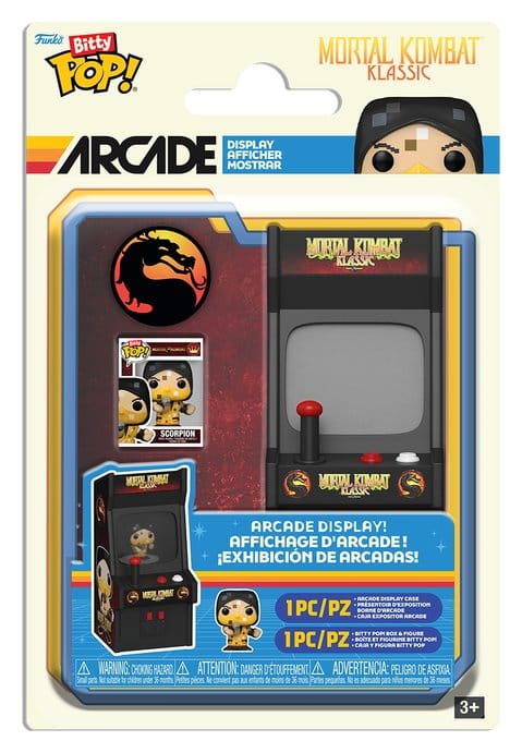 Mortal Kombat Bitty POP! Arcade Claw Vinyl Figur Image 2