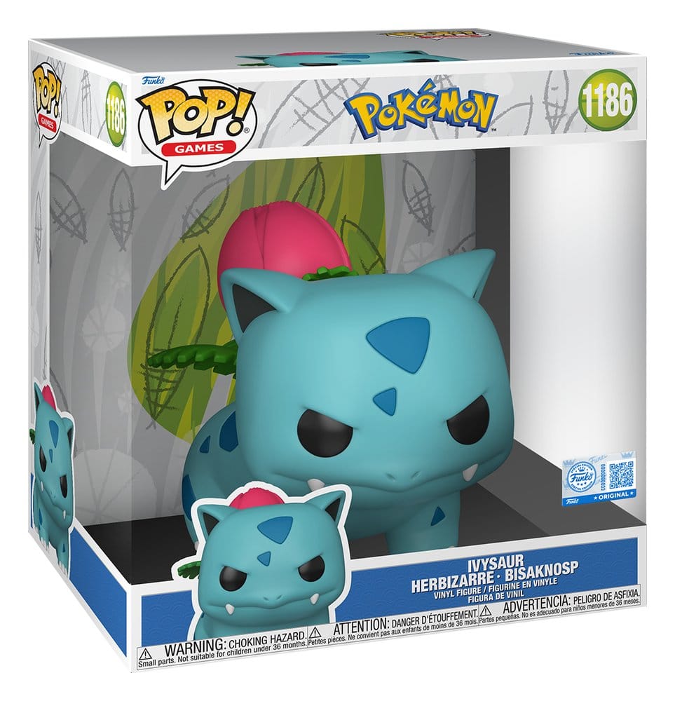 Pokémon Super Sized Jumbo POP! Vinyl Figur Bisaknosp 25 cm Image 2