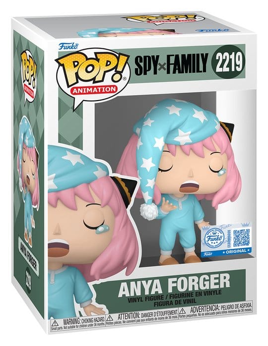 Spy x Family POP! Animation Vinyl Figuren Anya Forger (Pajamas) 9 cm Image 2