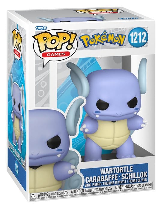 Pokémon POP! Games Vinyl Figur Wartortle 9 cm Image 2
