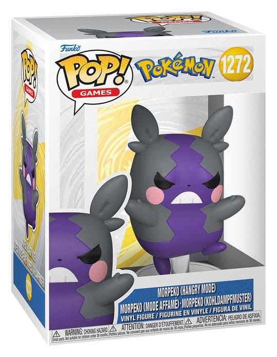 Pokémon POP! Games Vinyl Figur Morpeko(Hangry) 9 cm Image 2