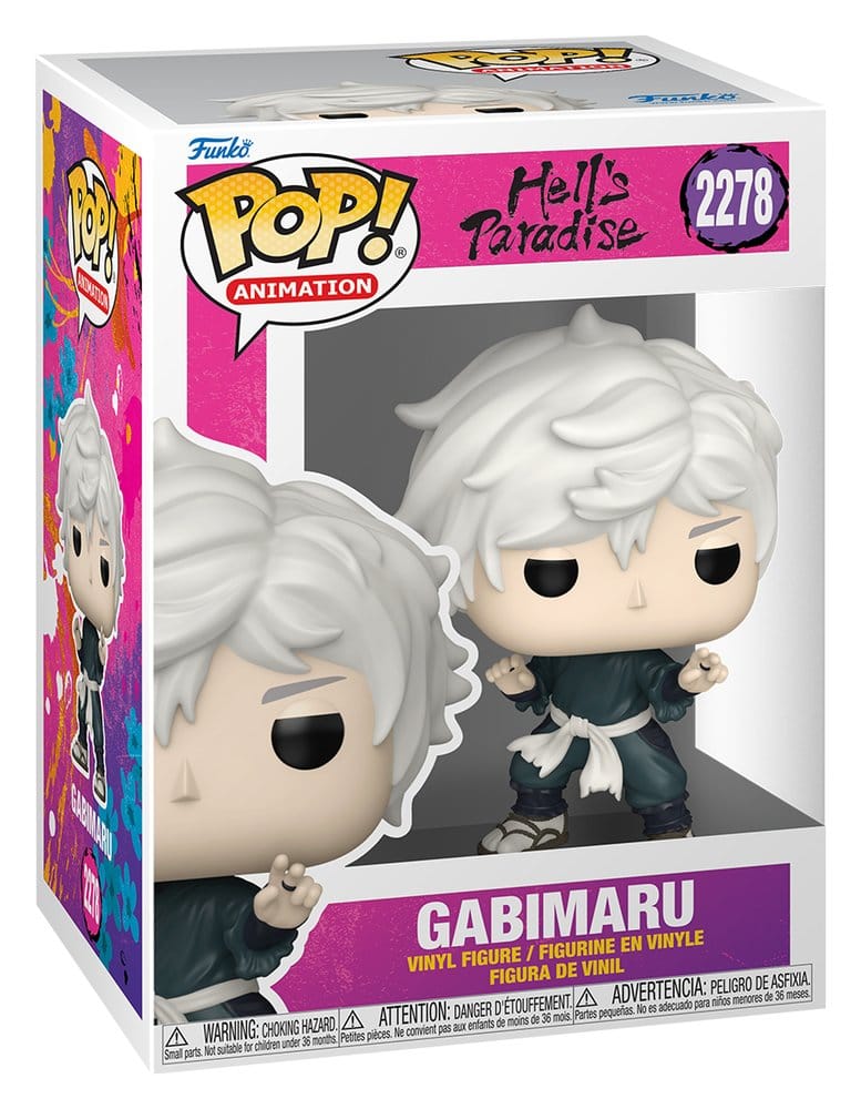 Hell's Paradise: Jigokuraku POP! Animation Vinyl Figur Gabimaru 9 cm Image 2