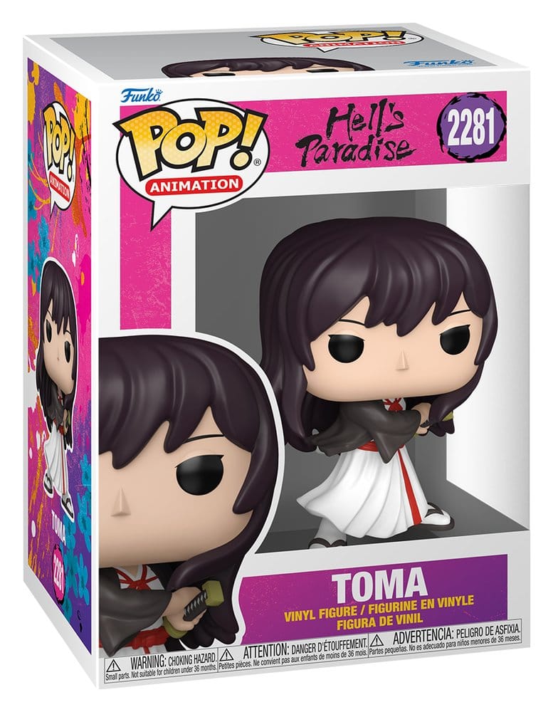 Hell's Paradise: Jigokuraku POP! Animation Vinyl Figur Toma 9 cm Image 2