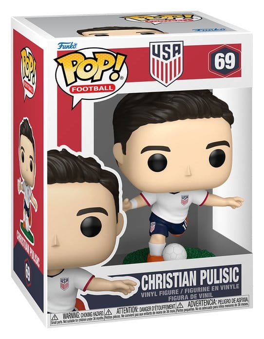 EFL POP! Football Vinyl Figur USA - Christian Pulisic 9 cm Image 2