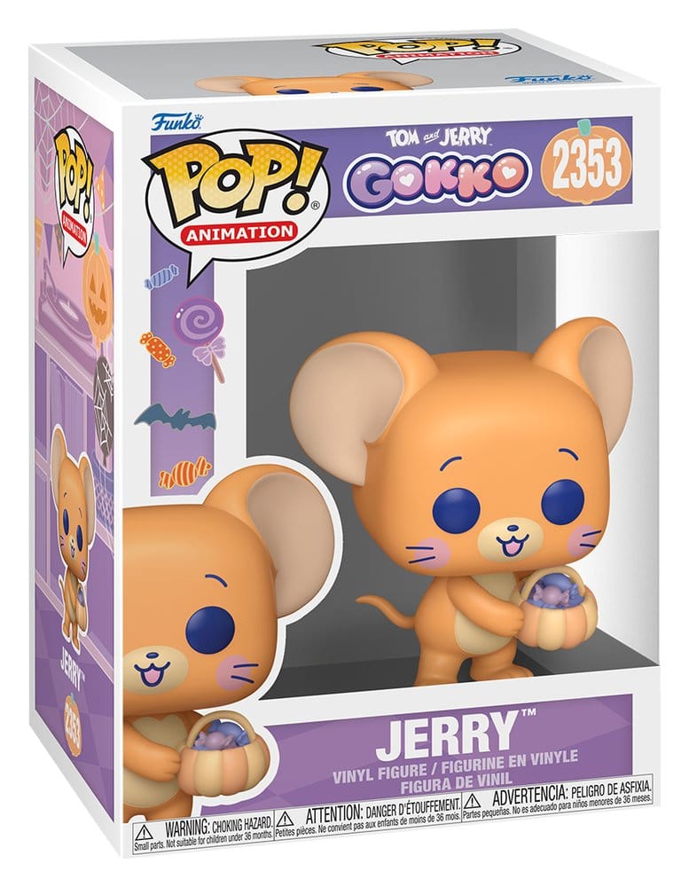 Tom & Jerry Gokko POP! Animation Vinyl Figur Jerry 9 cm Image 2