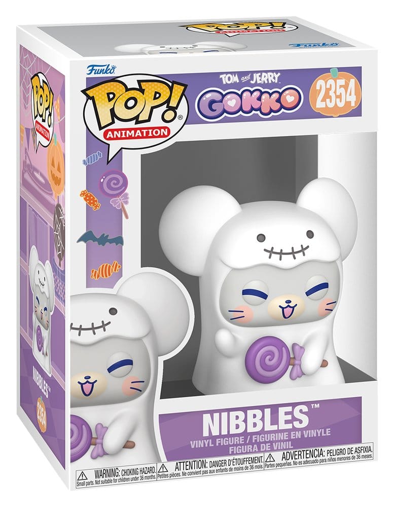 Tom & Jerry Gokko POP! Animation Vinyl Figur Nibbles 9 cm Image 2