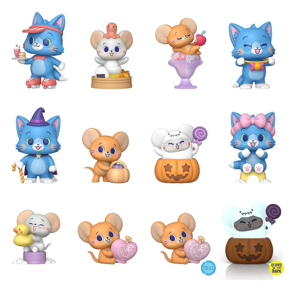 Tom & Jerry Gokko Mystery Minis Minifiguren 5 cm Display (12) Image 3