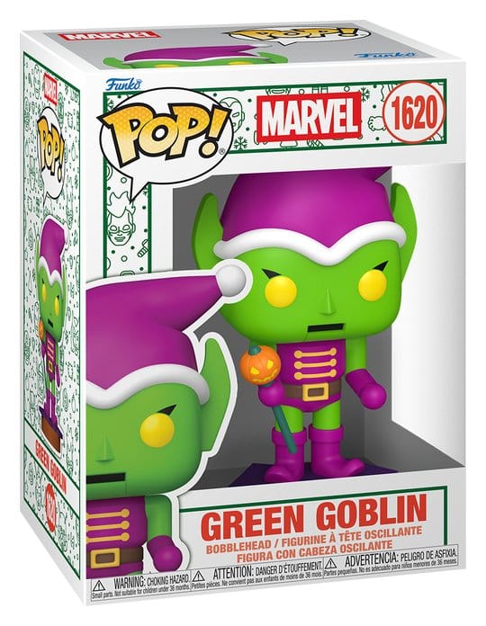 Marvel POP! Vinyl Figur : Holiday S6- Goblin(NTKR) 9 cm Image 2
