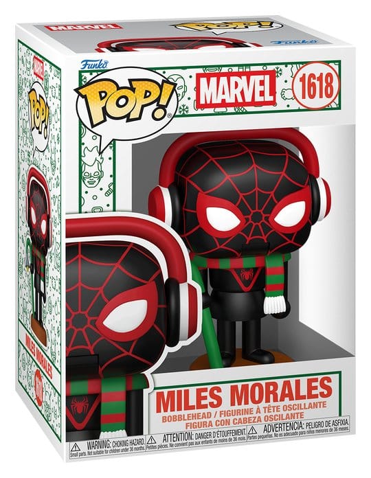 Marvel POP! Vinyl Figur : Holiday S6- Miles(NTKR) 9 cm Image 2