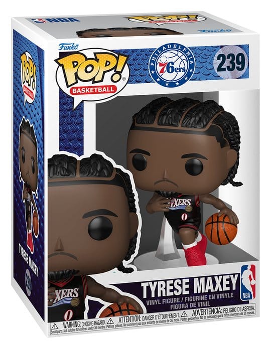 WNBA Legends POP! Sports Vinyl Figur 76ers- Tyrese Maxey 9 cm Image 2