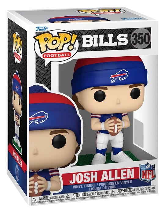 NFL POP! Vinyl Figur : Bills- Josh Allen (Beanie) 9 cm Image 2