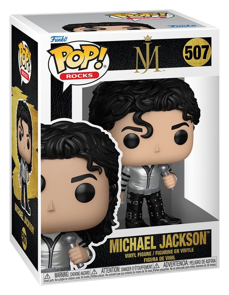Michael Jackson POP! Rocks Vinyl Figur Bad Tour (MT) 9 cm Image 2
