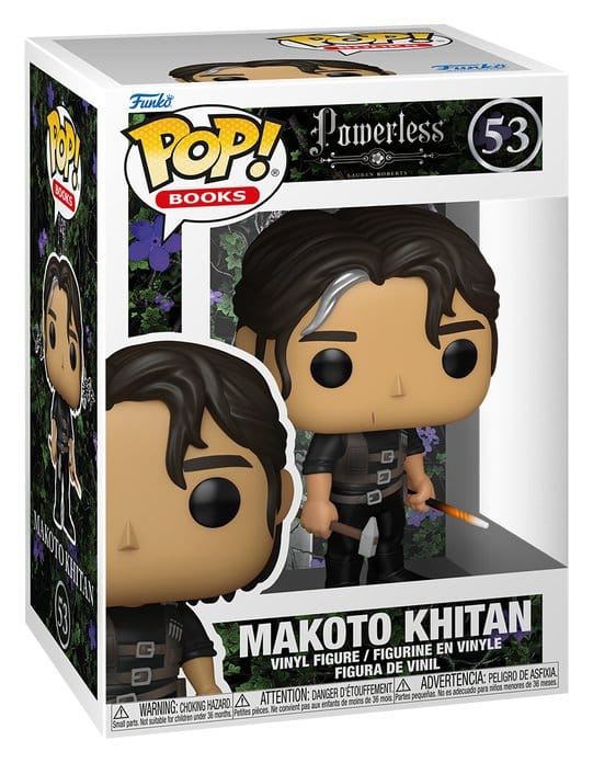 Powerless POP! Books Vinyl Figur Makoto Khitan 9 cm Image 2