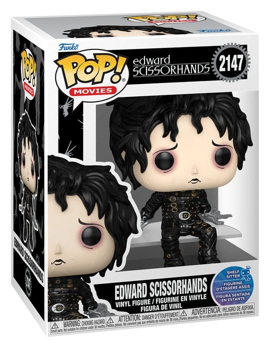 Edward mit den Scherenhänden POP! Movies Vinyl Figur Edward (Sitting) 9 cm Image 2
