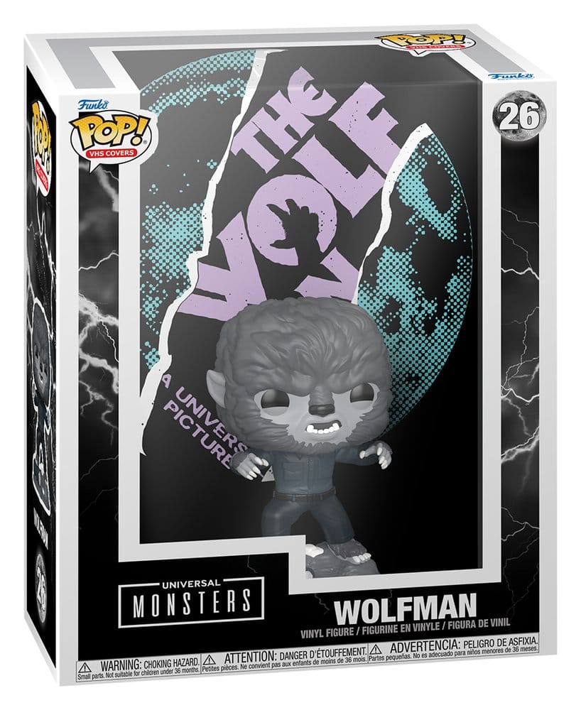 The Wolfman POP! VHS Covers Vinyl Figur Wolfman 9 cm Image 2