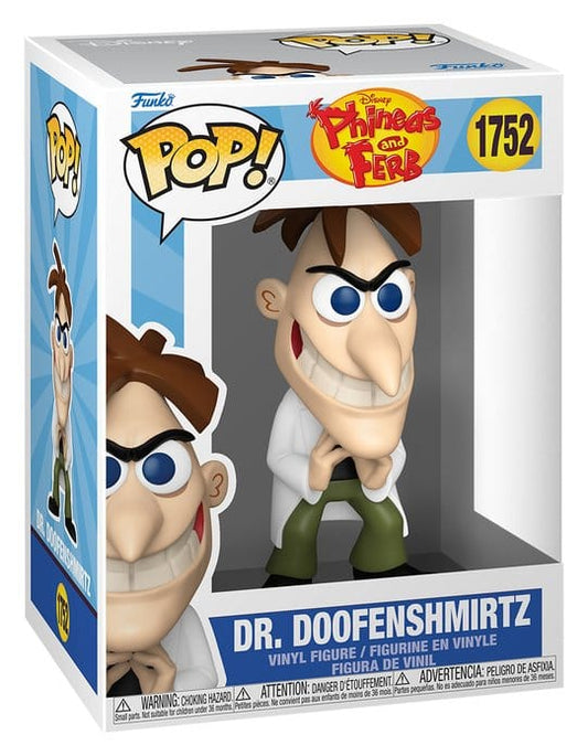 Phineas and Ferb POP! Disney Vinyl Figur Dr. Doofenshmirtz 9 cm Image 2