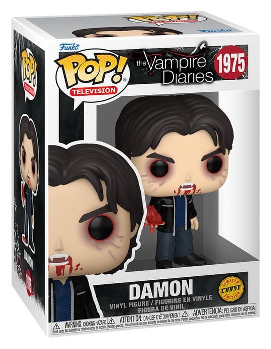 Vampire Diaries POP! Animation Vinyl Figuren Damon w/Chase 9 cm Sortiment (6) Image 5