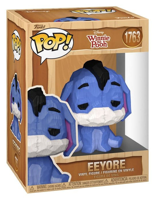 Winnie the Pooh POP! Animation Vinyl Figur Eeyore (Whittled) 9 cm Image 2