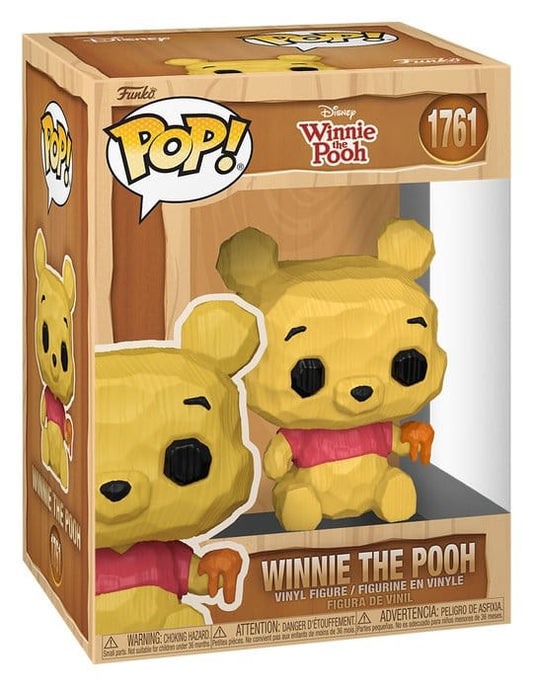 Winnie the Pooh POP! Animation Vinyl Figur Pooh (Whittled) 9 cm Image 2