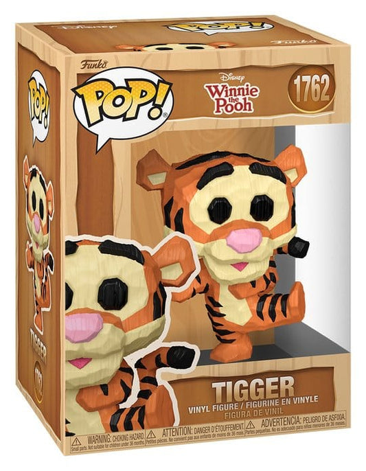 Winnie the Pooh POP! Animation Vinyl Figur Tigger (Whittled) 9 cm Image 2