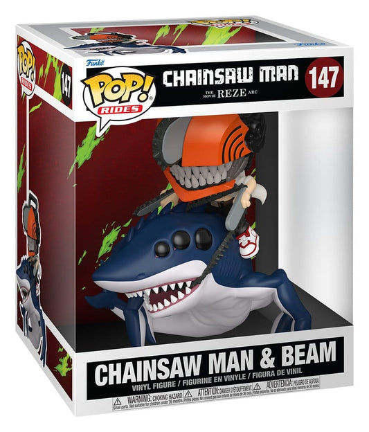 Chainsaw Man POP! Rides Deluxe Vinyl Figur CSM & Beam 15 cm Image 2