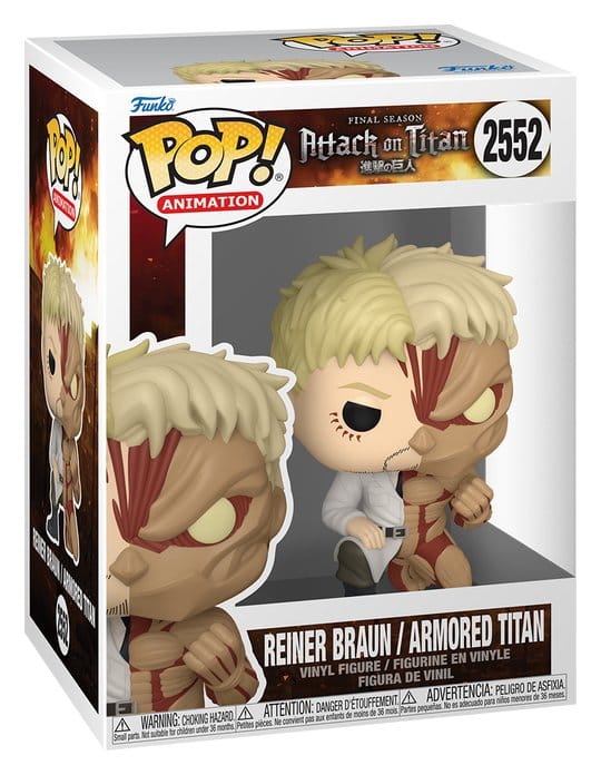 Attack on Titan POP! Animation Vinyl Figur Split- Armor Titan 9 cm Image 2