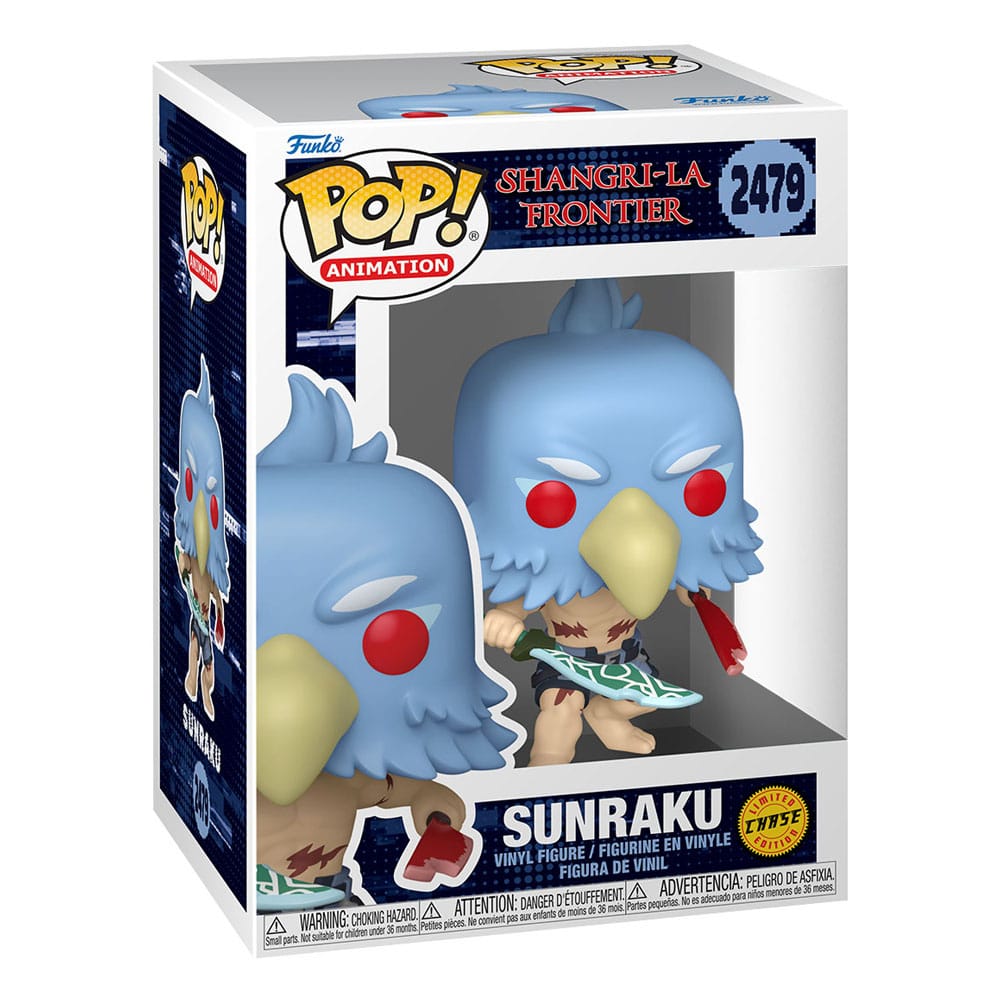 Shangri-La Frontier POP! Animation Vinyl Figuren Sunraku with Chase 9 cm Sortiment (6) Image 5