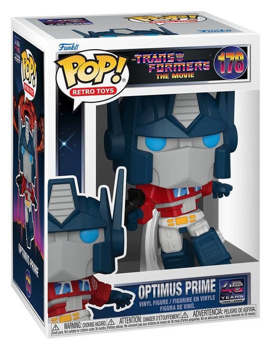 Transformers POP! Retro Toys Vinyl Figur Optimus Prime 9 cm Image 2