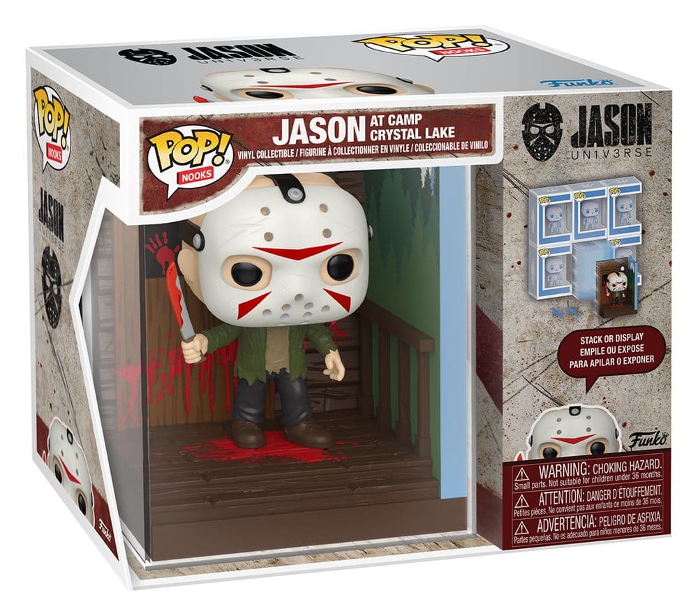 Freitag der 13. POP! Nooks Vinyl Diorama Jason Underwater 16 cm Image 2