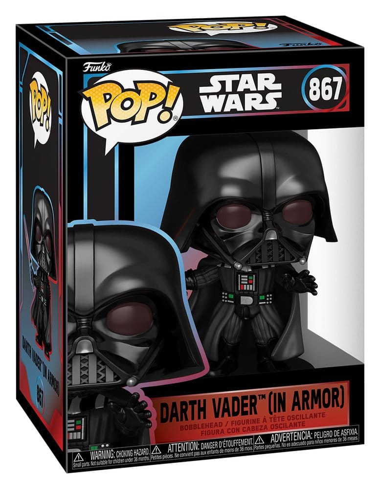 Star Wars POP! Vinyl Wackelkopf-Figur Darth Vader (In Armor) 11 cm Image 2