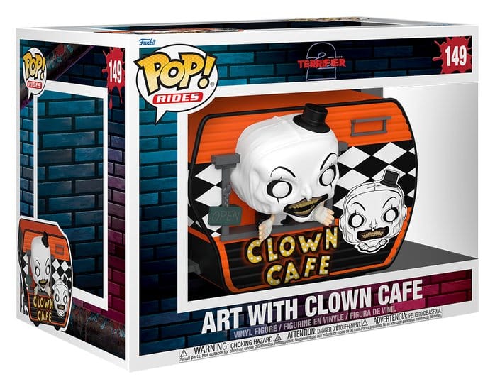 Terrifier POP! Rides Super Deluxe Vinyl Figur Café with Art 15 cm Image 2
