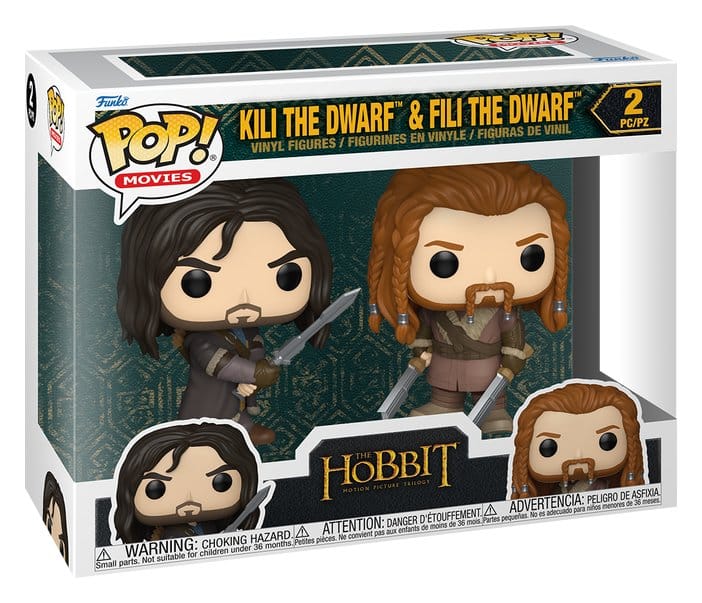 Der Hobbit POP! Vinyl Figuren 2er-Pack Kili & Fili 10 cm Image 2