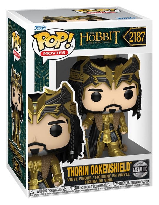 Der Hobbit POP! Movies Vinyl Figuren Thorin(MT) 9 cm Image 2