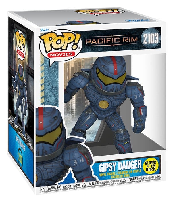 Pacific Rim Super Sized POP! Vinyl Figur Gipsy Danger (Glow) 15 cm Image 3